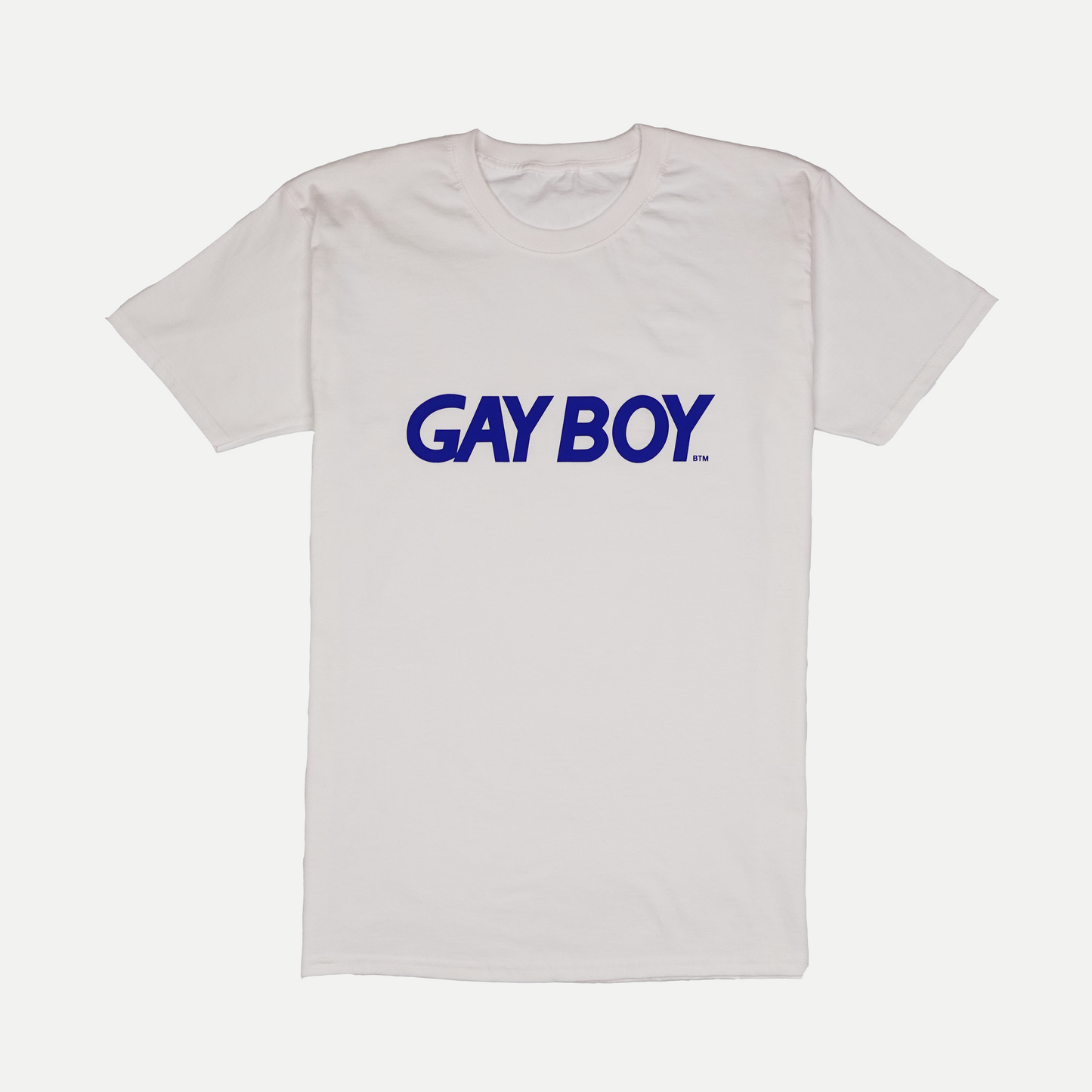 "GAYBOY" Balts T-krekls | Rojs Rodžers